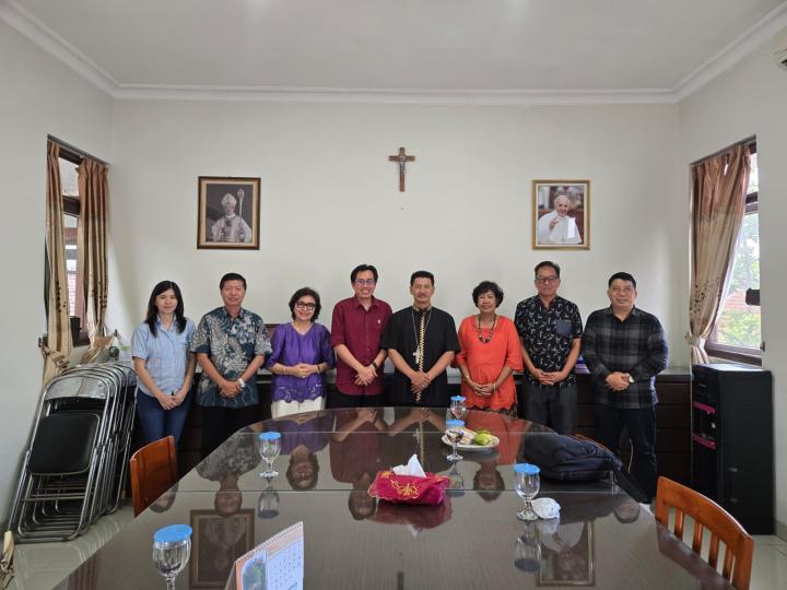 Lampung Tuan Rumah Konvenda VI 2026, Panitia Temui Uskup  Mgr. Vinsensius Setiawan Triatmojo